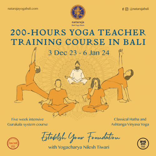 bali yoga teacher training course 2023 nataraja bali